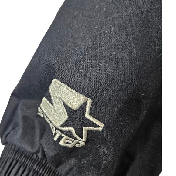 Vintage Y2K Louisville Cardinals Starter Jacket L Black Full Zip Windbreaker - Picture 5 of 6